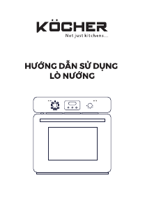 Hướng dẫn sử dụng Köcher KOEU-68S08F Lò nướng