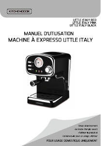 Mode d’emploi Kitchencook Little Italy Machine à expresso
