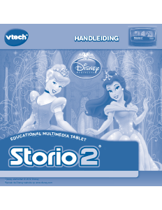 Handleiding VTech Storio2 Disney Princesses