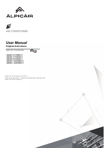 Handleiding AlpicAir AM5O-120HRDC1 Airconditioner