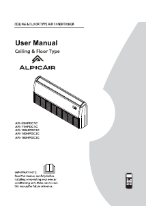 Manual AlpicAir AFI-180HPDC3C Air Conditioner