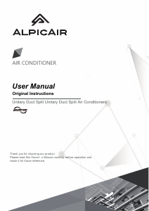Handleiding AlpicAir ATMI-53HRDC1 Airconditioner