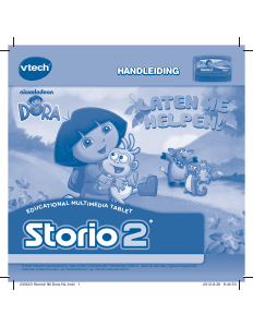 Handleiding VTech Storio2 Dora