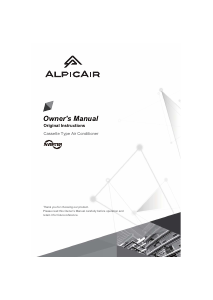 Handleiding AlpicAir ACMI-70HRDC1A Airconditioner