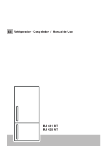 Manual de uso James RJ 428 NT Frigorífico combinado