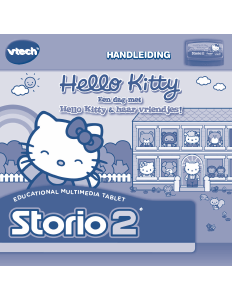 Handleiding VTech Storio2 Hello Kitty