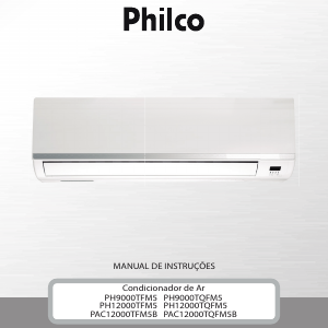 Manual Philco PH12000TFM5 Ar condicionado