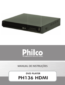 Manual Philco PH136 Leitor de DVD