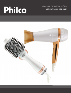 Manual Philco PKT3150 Secador de cabelo