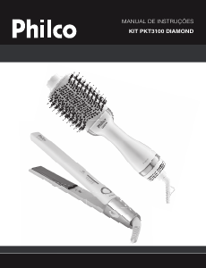 Manual Philco PKT3100 Modelador de cabelo