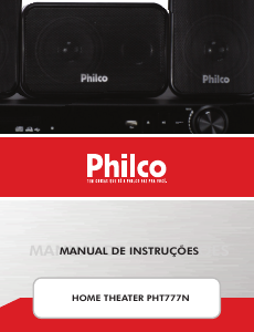 Manual Philco PHT777N Sistemas de cinema em casa