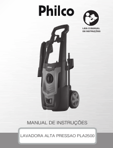 Manual Philco PLA2500 Máquina de limpeza a alta pressão