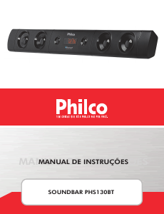 Manual Philco PHS130BT Altifalante