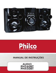 Manual Philco PH450 Aparelho de som