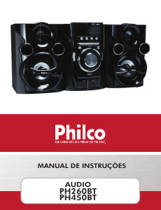 Manual Philco PH450BT Aparelho de som