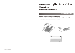 Handleiding AlpicAir ACI-35AHPDC1D Airconditioner