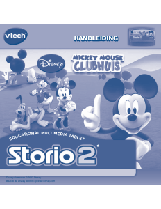 Handleiding VTech Storio2 Mickey Mouse Clubhouse