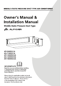 Handleiding AlpicAir AOU-53HRDC1A Airconditioner