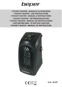 Manual Beper RI.201 Heater