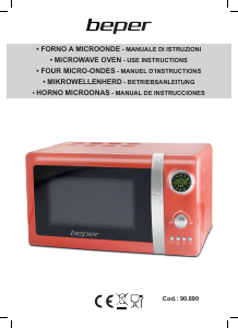 Manual Beper 90.890R Microwave
