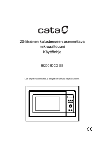 Käyttöohje Cata BI2001DCG SS Mikroaaltouuni