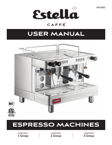 Handleiding Estella 236ECEM1 Espresso-apparaat