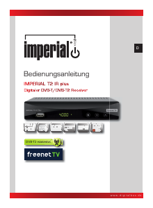 Bedienungsanleitung Imperial T2 IR Plus Digital-receiver