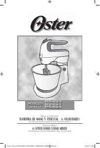 Manual Oster FPSTHS3612 Hand Mixer