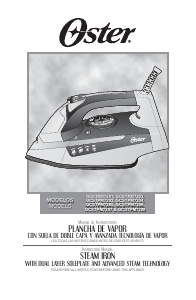 Manual de uso Oster GCSTPM7202 Plancha