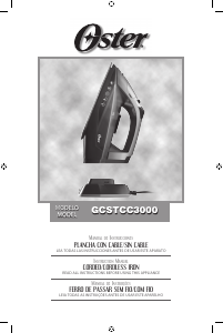 Manual Oster GCSTCC3000 Iron