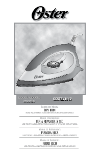 Handleiding Oster GCSTBV4112 Strijkijzer