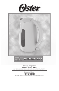 Manual Oster BVSTKED889 Kettle