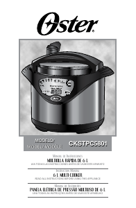 Manual Oster CKSTPC5801 Multi Cooker