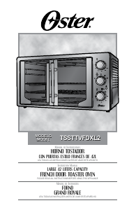 Manual Oster TSSTTVFDXL2 Forno