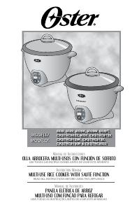 Manual Oster CKSTRC6130 Rice Cooker