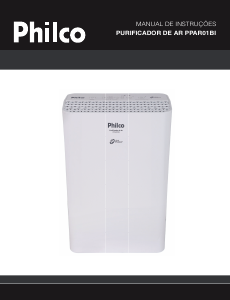 Manual Philco PPAR01BI Purificador de ar