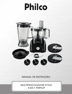 Manual Philco PMP02P Robot de cozinha