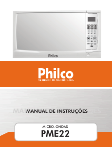 Manual Philco PME22 Micro-onda