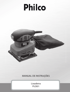 Manual Philco PLO01 Lixadeira vibratória
