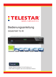 Bedienungsanleitung Telestar DIGISTAR T2 IR Digital-receiver