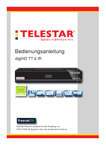 Bedienungsanleitung Telestar digiHD TT 6 IR Digital-receiver