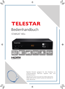 Bedienungsanleitung Telestar STARSAT HD+ Digital-receiver