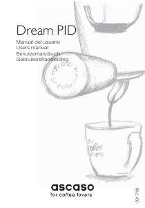 Bedienungsanleitung Ascaso Dream PID Espressomaschine