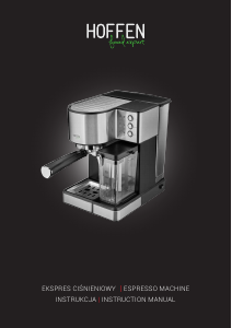 Manual Hoffen ECM-9399 Espresso Machine