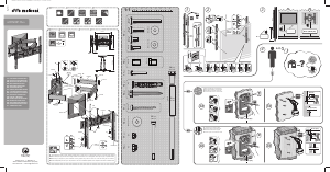 Руководство Meliconi 400SDRP Plus Настенный кронштейн для телевизора