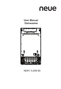 Handleiding Neue NDIH 1L949-80 Vaatwasser