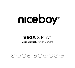 Manual Niceboy VEGA X Play Action Camera