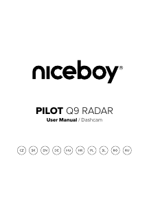 Manual Niceboy PILOT Q9 Radar Action Camera