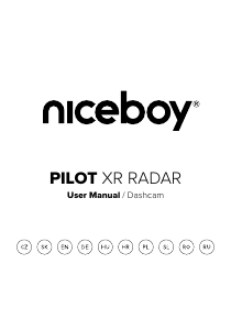 Manuál Niceboy PILOT XR Radar Akční kamera