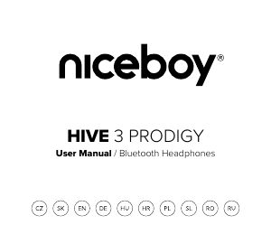 Manual Niceboy HIVE 3 Prodigy Headphone